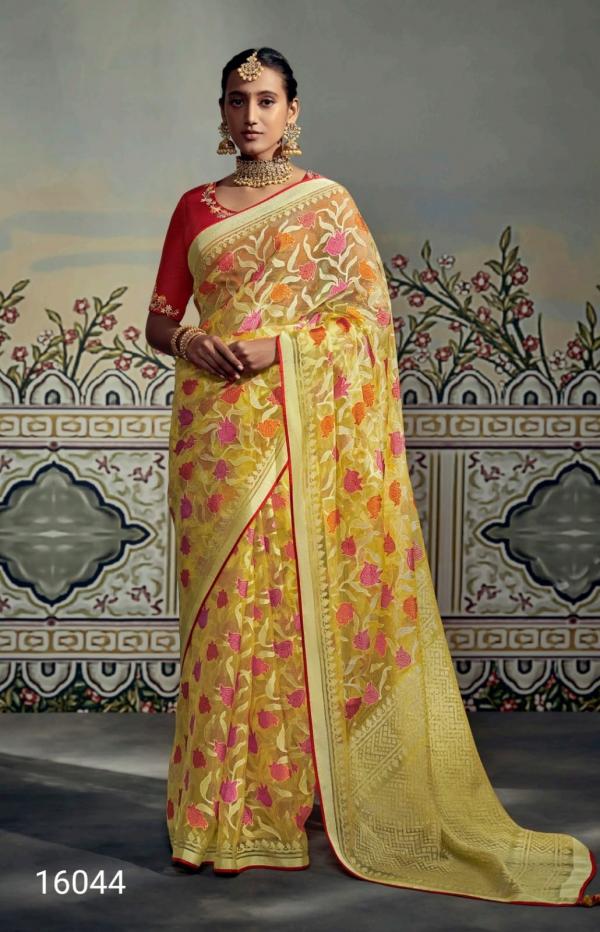 Kimora Meera Premium Soft Brasso Saree Collection